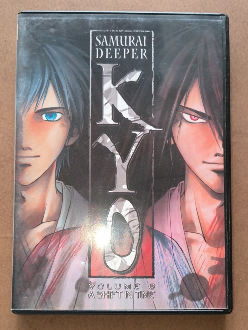 Samurai Deeper Kyo Vol 6 A Shift in Time DVD Anime Manga